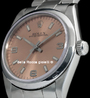 Rolex Oyster Perpetual 31 Oyster Bracelet Pink Arabic 3-6-9 Dial 67480 